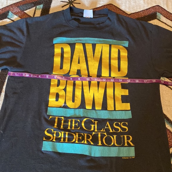 Authentic Vintage David Bowie Tour Shirt - Picture 12 of 12